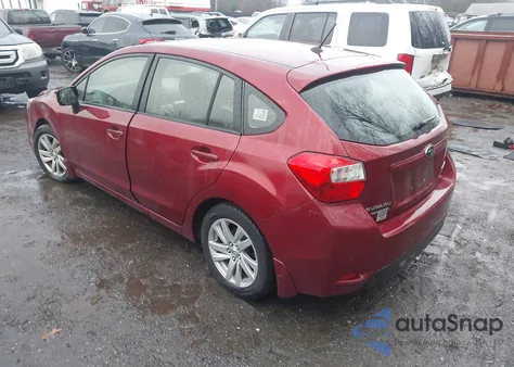 2015 Subaru Impreza 2.0I Premium from USA, damaged, VIN JF1GPAC61FH268586